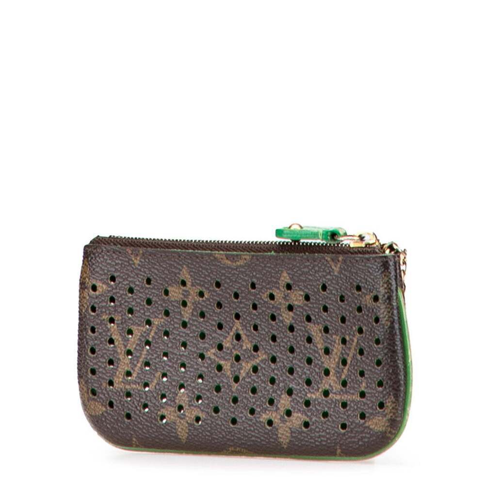 LOUIS VUITTON Brown Monogram Leather Pochette Mini Bag - Picture 2 of 10